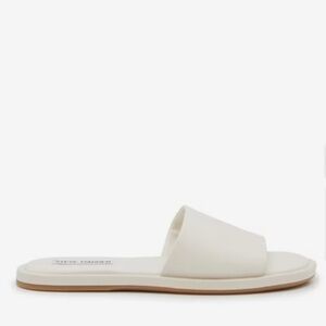 Steve Madden White Sandals